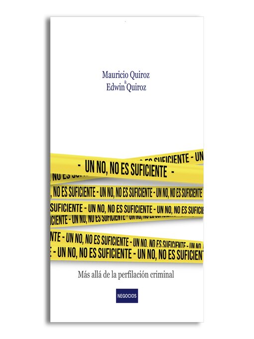 Title details for Un no, no es suficiente by Edwin Quiroz - Available